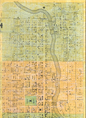 1859 Lansing Middle Upper Bus District Map