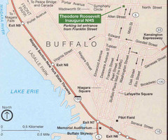 Buffalo, New York City Map
