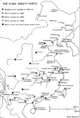 China Treaty Ports Map