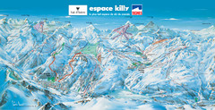 Espace Killy (Val D’Isere, Tignes) Ski Trail...
