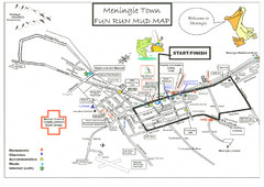 Meningie, Australia Tourist Map