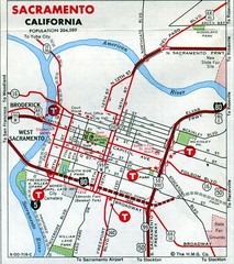 Sacramento, California City Map