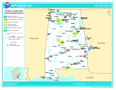 Alabama Federal Lands and Indian Reservations...