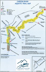 Carson River Aquatic Trail Map