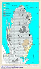 Qatar geological Map