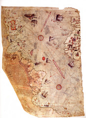 1513 Turkish Map of the Americas