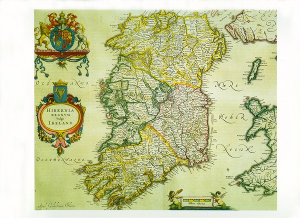 1635 Ireland Map