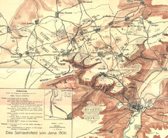 1806 Jena, Germany Map