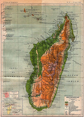 1895 Madagascar Map