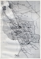1895 San Francisco Bay Area Map