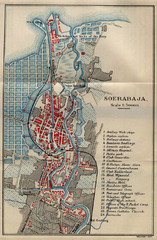 1897 Soerabaja Map