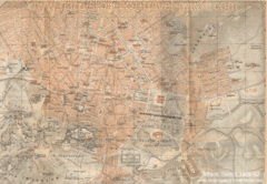 1909 Athens Map