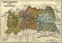 1910 Hungarian Map