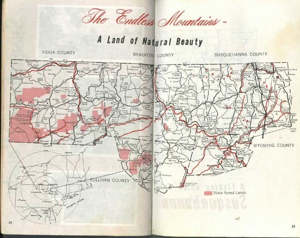 1978 Bradford County, Pennsylvania Map