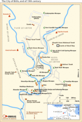 19th Century Bitlis Map