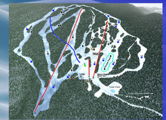 2004–09 Harper Mountain Map