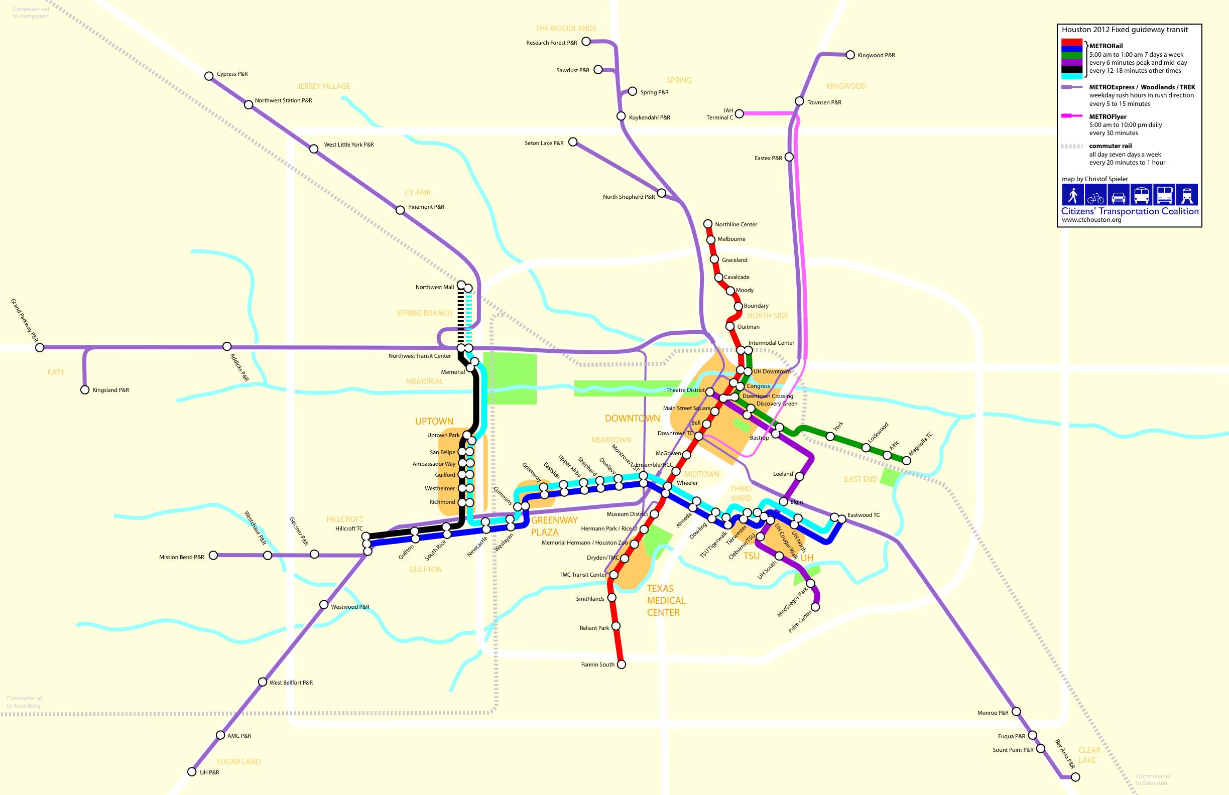 map houston transit system metro rail tx texas downtown metrorail lines does mappery maps announce reputation update east plans pdf