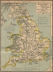 410 Roman Britain Map