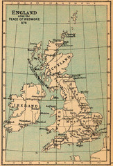 878 England Map