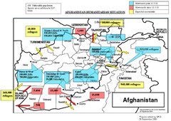 AFG Humanitarian Map
