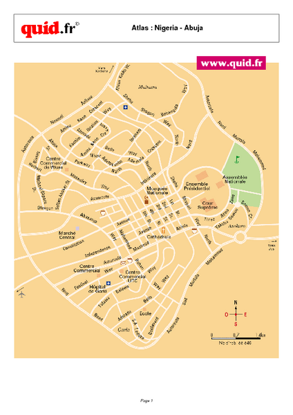 Abuja Street Map