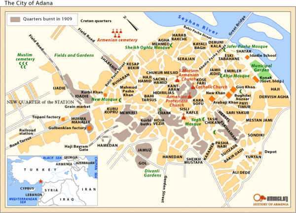 Adana City Map