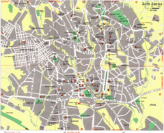 Addis Ababa City Map