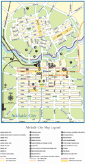 Adelaide City Map Adelaide City Map