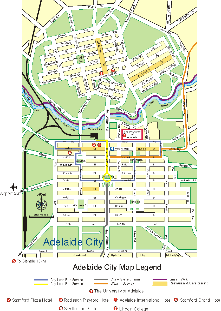 Adelaide City Map Adelaide Australia Mappery adelaide-city-map-adelaide-australia-mappery