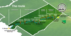 Alabama Scenic River Trail Map