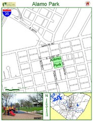Alamo Park Map