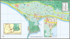 Alanya Tourist Map