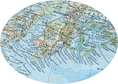 Alaska (Kenai Peninsula Map) Map
