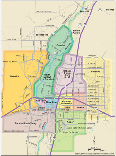 Albuquerque Map