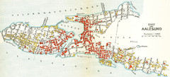 Alesund in 1911 Map