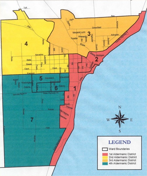 Algoma City Map