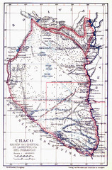 All the failed proposals to delimit the Chaco Map All the failed proposals to delimit the Chaco Map