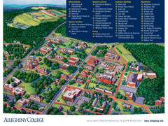 Allegheny College Map