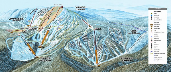 Alpine Mountain Trail Map