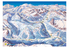 Alta Badia Alta Badia Ski Trail Map
