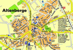 Altenberge Tourist Map