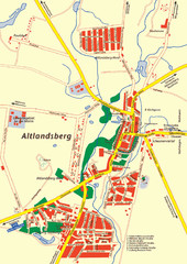 Altlandsberg Map