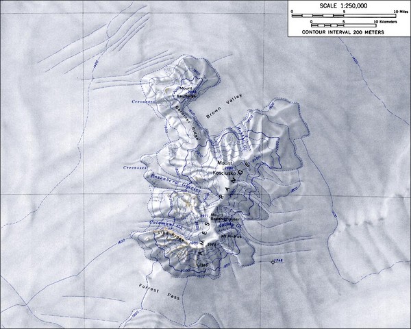 Ames Range Topo Map