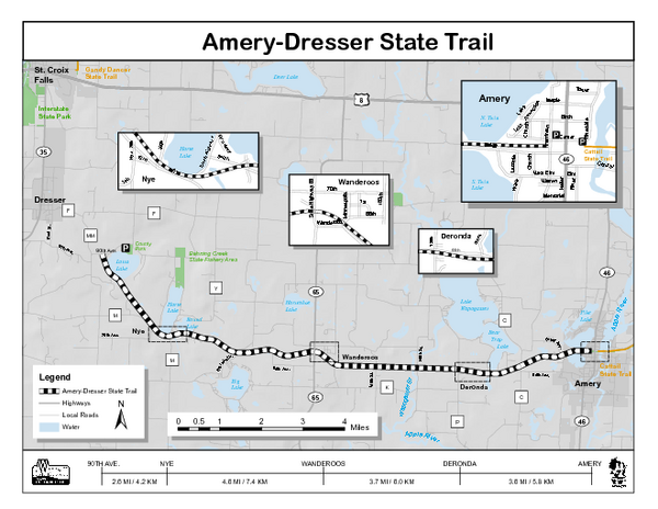Ammery Dresser Trail Map