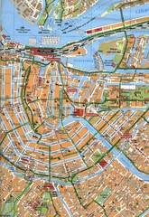 Amsterdam Center Map