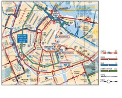 Amsterdam Transit Map