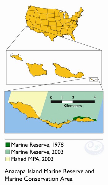 Anacapa Island Marine Reserve Map