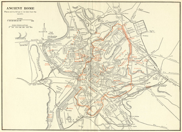 Ancient Rome Map