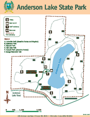 Anderson Lake State Park Map