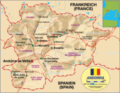 Andorra rough map